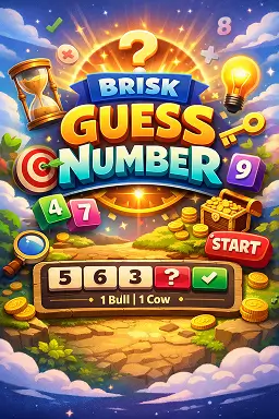 Brisk Guess Number