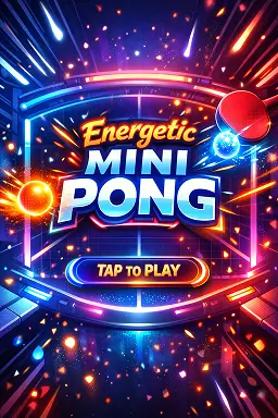 Energetic Mini Pong